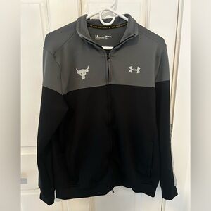Under Armour Men's Black and Gray Performance Jacket